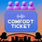 COMFORT-FREUNDE-TICKET (4er-Ticket)